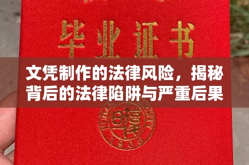 田家庵文凭制作的法律风险，揭秘背后的法律陷阱与严重后果